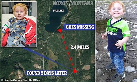 Ryker Webb: Missing Montana boy, 3, found sleeping。